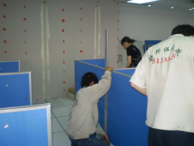 拆装屏风